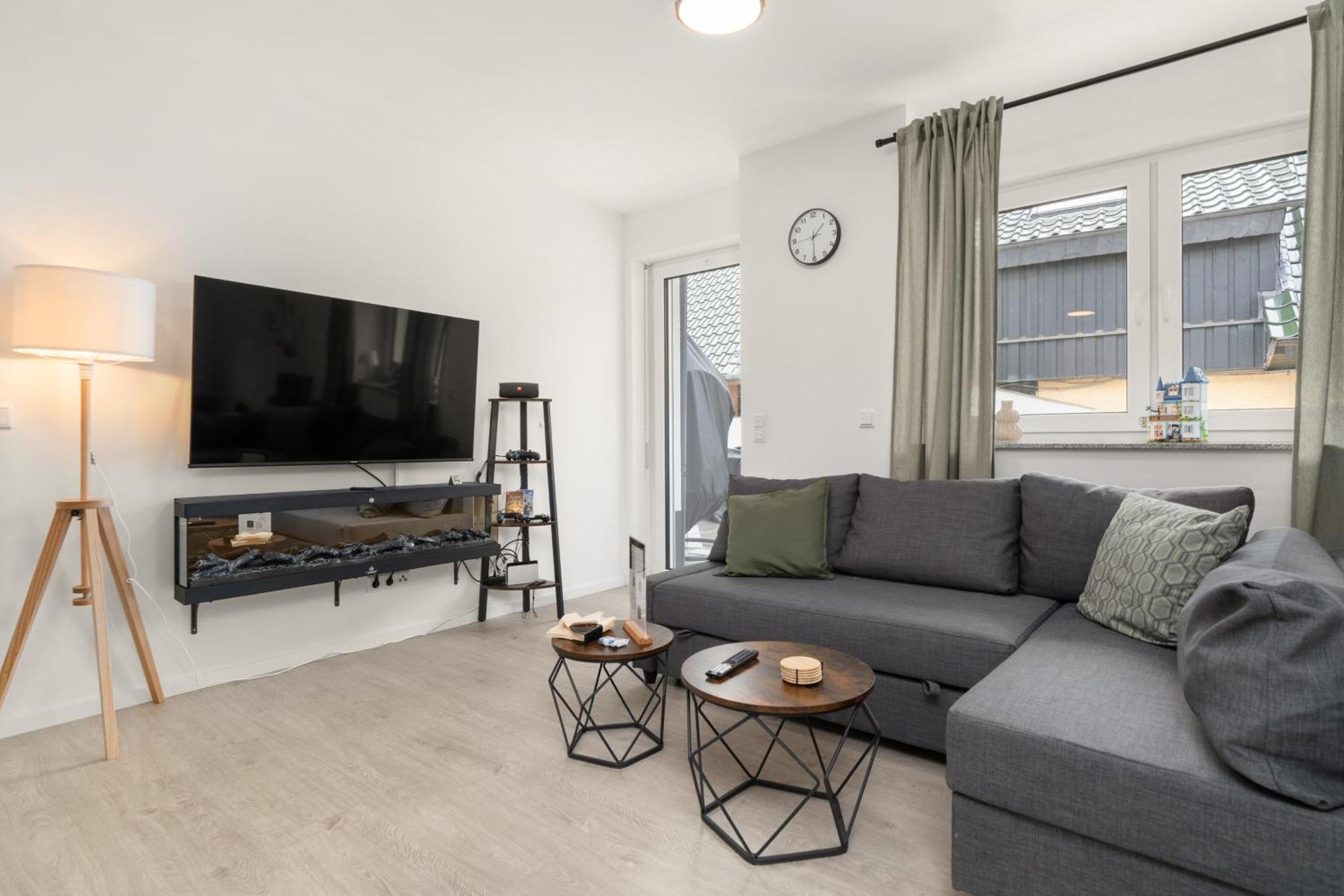 Easycastle 6P Terasse Switch Tv Lägenhet Bad Driburg Exteriör bild